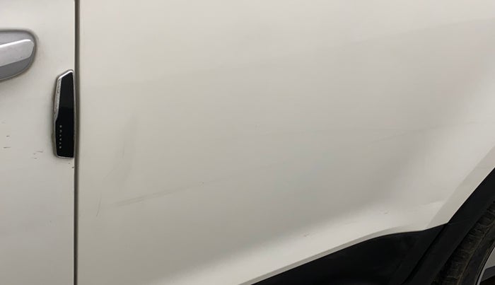 2018 Hyundai Creta SX AT 1.6 PETROL, Petrol, Automatic, 37,663 km, Rear left door - Minor scratches