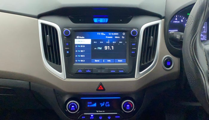 2018 Hyundai Creta SX AT 1.6 PETROL, Petrol, Automatic, 37,663 km, Air Conditioner