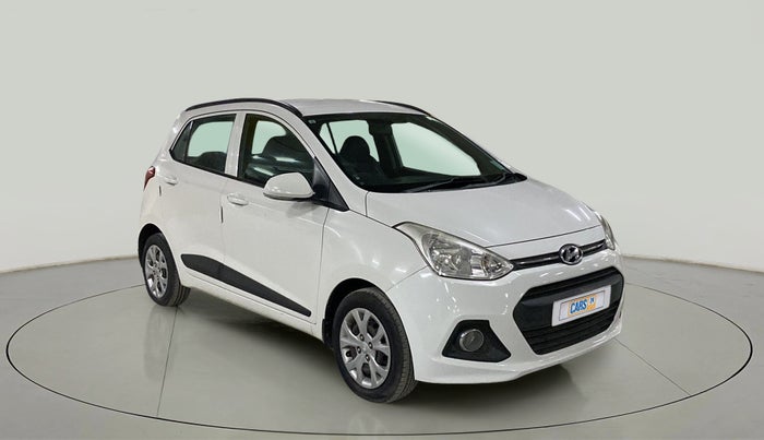 2016 Hyundai Grand i10 SPORTZ 1.2 KAPPA VTVT, Petrol, Manual, 95,465 km, Right Front Diagonal