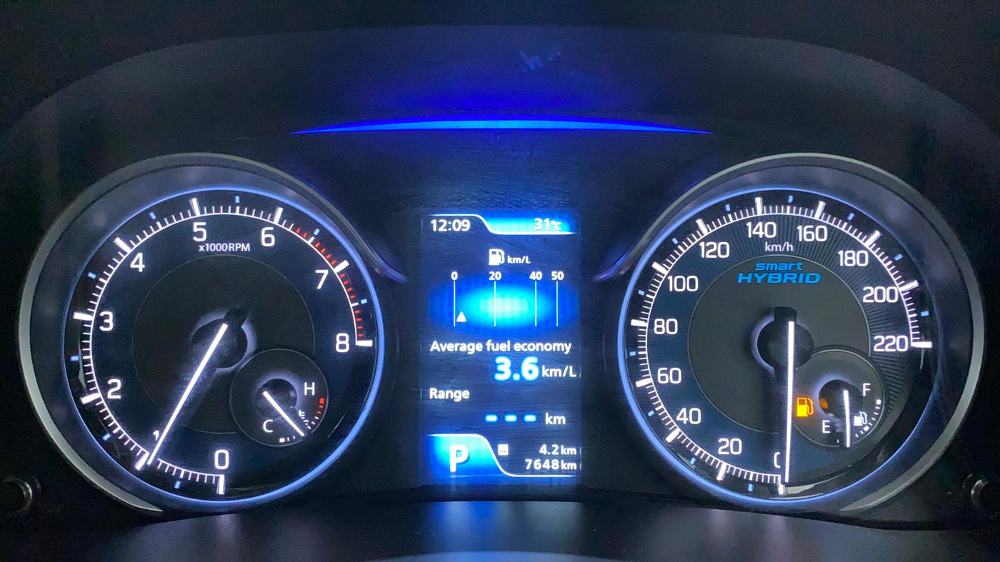 2021 Maruti XL6 ALPHA AT, Petrol, Automatic, 7,647 km, Odometer Image