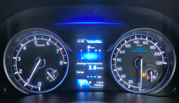 2021 Maruti XL6 ALPHA AT, Petrol, Automatic, 7,647 km, Odometer Image