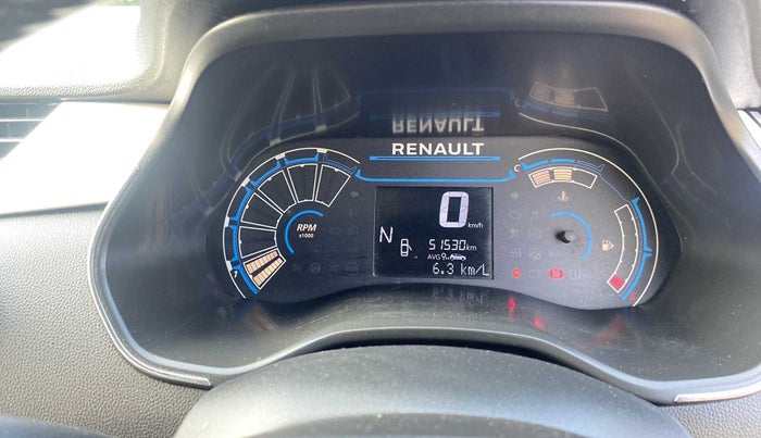 2021 Renault TRIBER RXZ AMT DUAL TONE, Petrol, Automatic, 51,427 km, Odometer Image