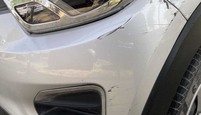 2019 Renault TRIBER RXL MT, Petrol, Manual, 32,985 km, Front bumper - Minor scratches