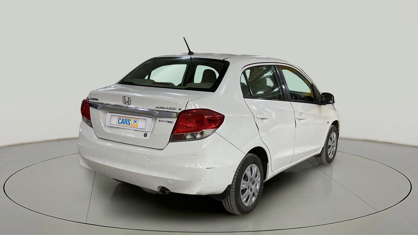 2013 Honda Amaze 1.2L I-VTEC S, Petrol, Manual, 70,152 km, Right Back Diagonal