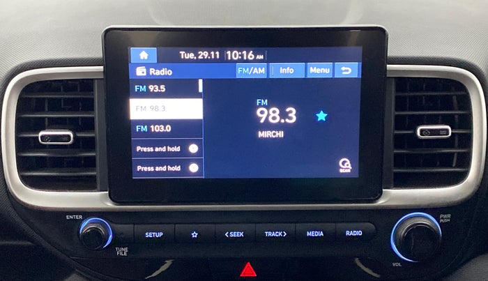2021 Hyundai VENUE S Plus MT 1.2 Kappa, Petrol, Manual, 46,695 km, Infotainment System