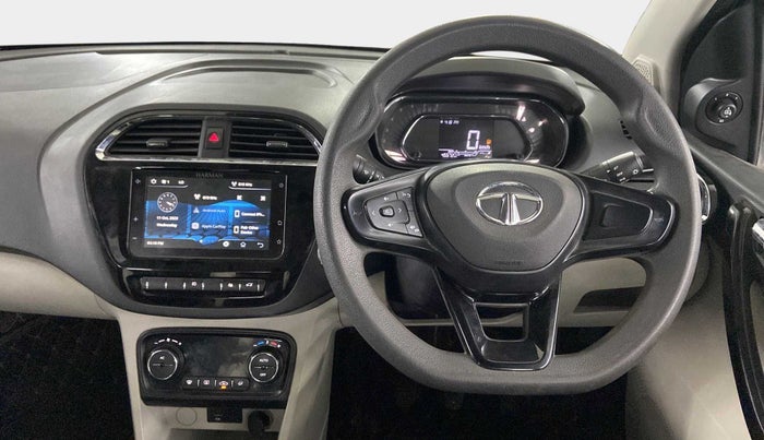 2022 Tata TIGOR XZ PLUS PETROL, Petrol, Manual, 45,571 km, Steering Wheel Close Up
