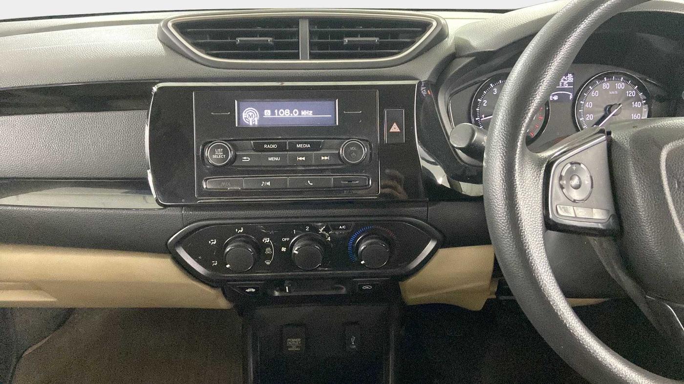 2019 Honda Amaze 1.2L I-VTEC S, Petrol, Manual, 22,519 km, Air Conditioner
