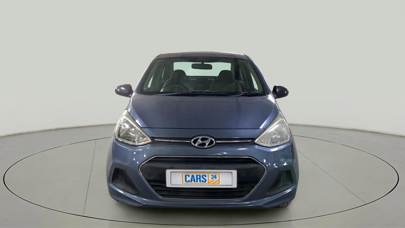 2015 Hyundai Xcent BASE 1.2, CNG, Manual, 1,22,656 km, Front