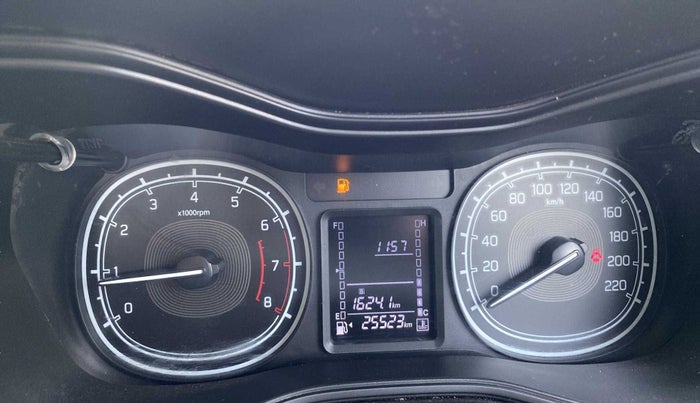 2021 Maruti Vitara Brezza LXI, Petrol, Manual, 25,512 km, Odometer Image