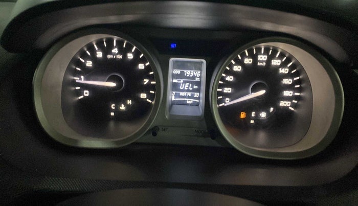 2017 Tata TIGOR XZ (O) PETROL, CNG, Manual, 79,331 km, Odometer Image