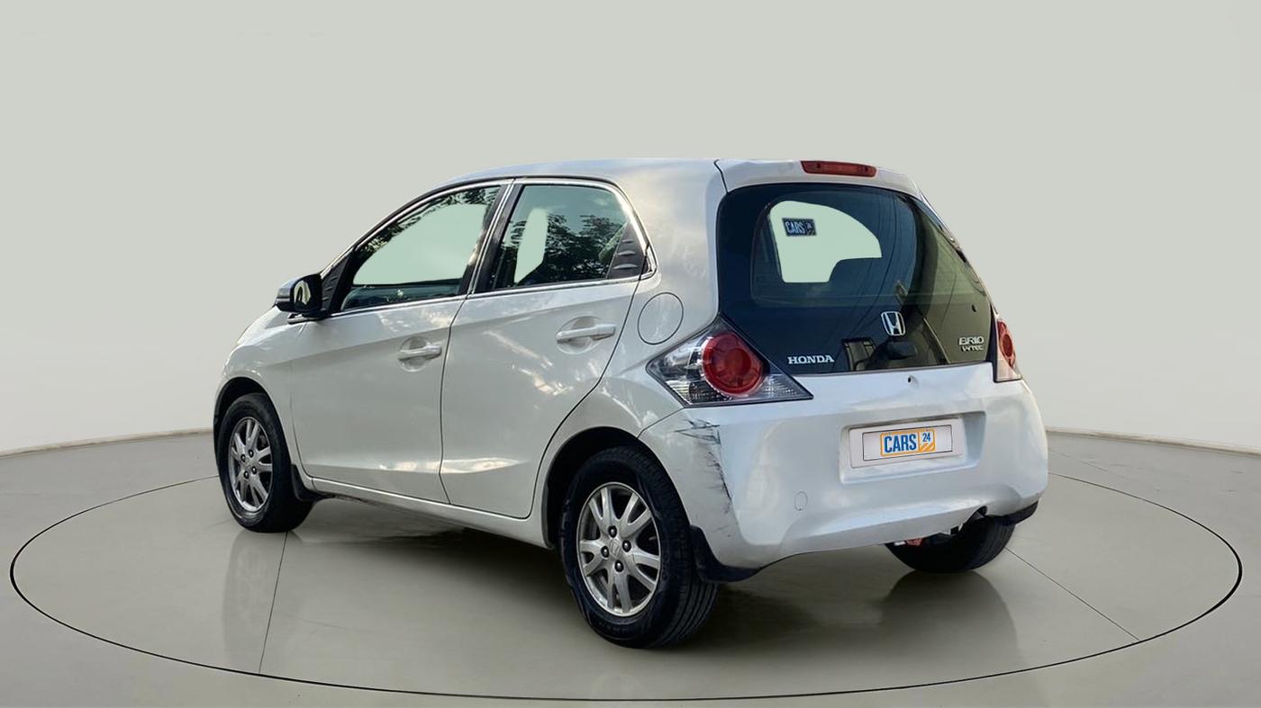 2015 Honda Brio VX MT, Petrol, Manual, 82,566 km, Left Back Diagonal
