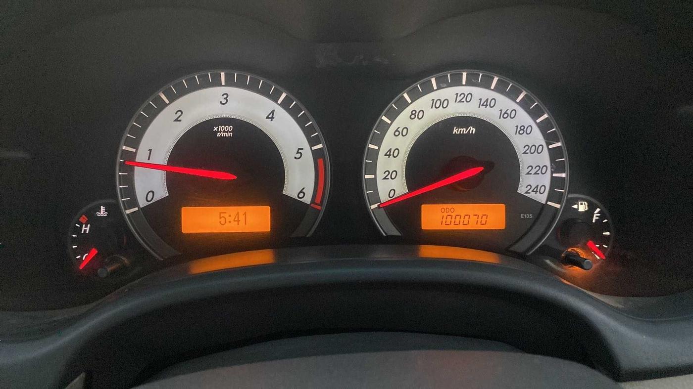 2012 Toyota Corolla Altis G DIESEL, Diesel, Manual, 1,00,173 km, Odometer Image