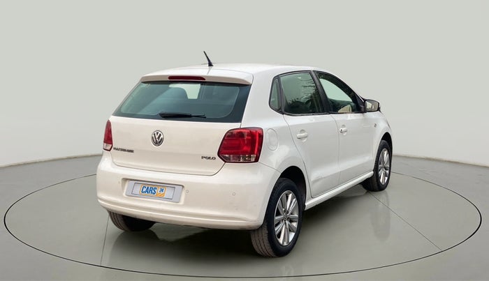 2013 Volkswagen Polo HIGHLINE1.2L, Petrol, Manual, 78,473 km, Right Back Diagonal