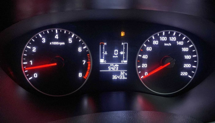 2019 Hyundai Elite i20 SPORTZ PLUS 1.2, Petrol, Manual, 36,428 km, Odometer Image