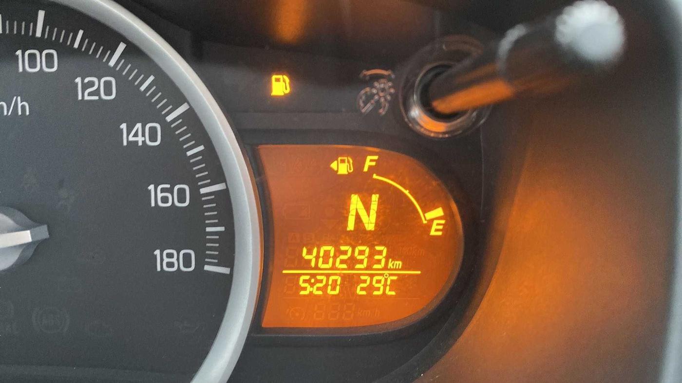 2014 Maruti Celerio VXI AMT, Petrol, Automatic, 40,278 km, Odometer Image