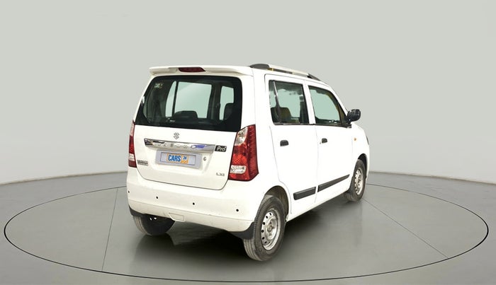 2014 Maruti Wagon R 1.0 LXI, Petrol, Manual, 1,06,635 km, Right Back Diagonal