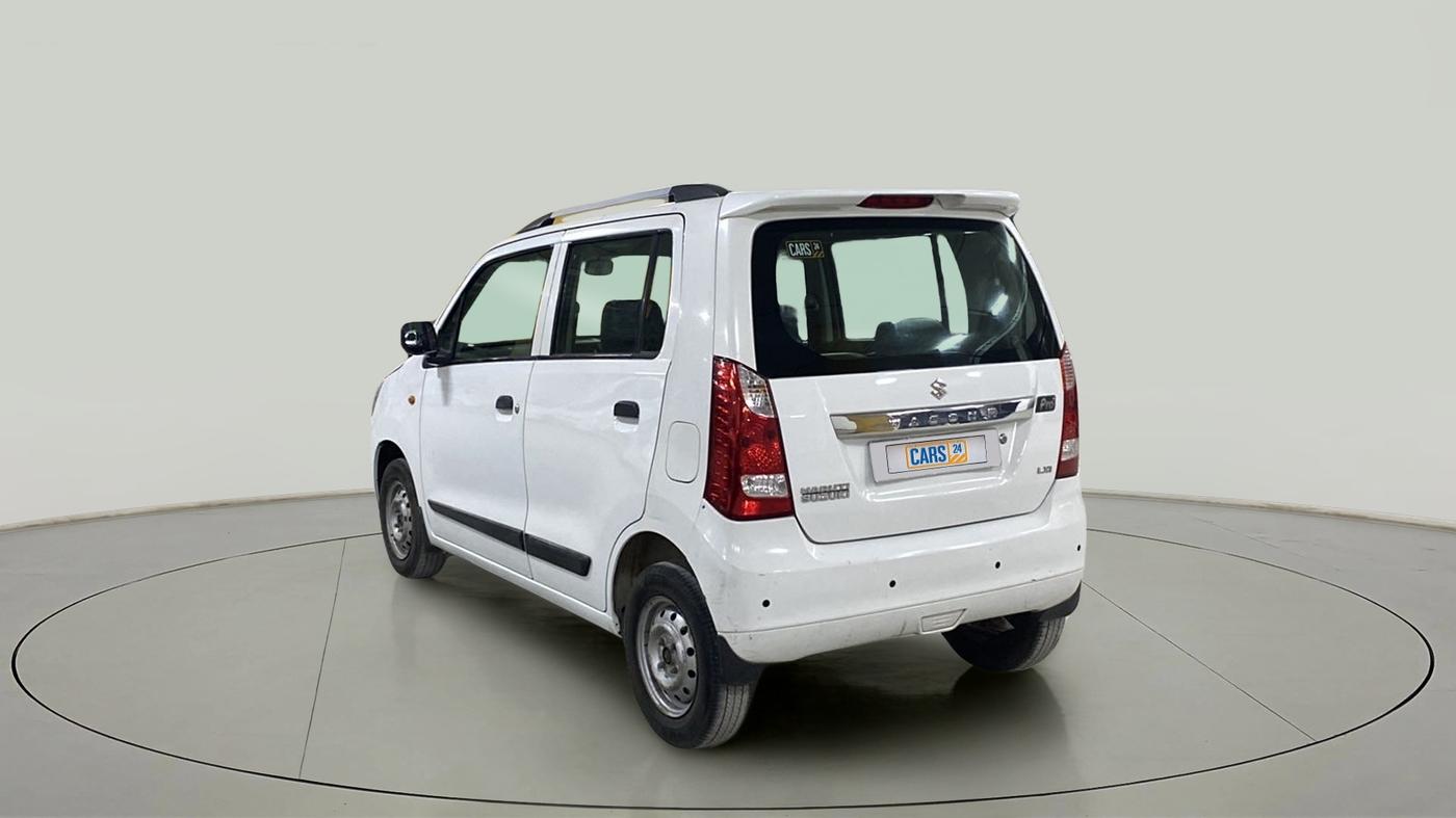 2014 Maruti Wagon R 1.0 LXI, Petrol, Manual, 1,06,635 km, Left Back Diagonal
