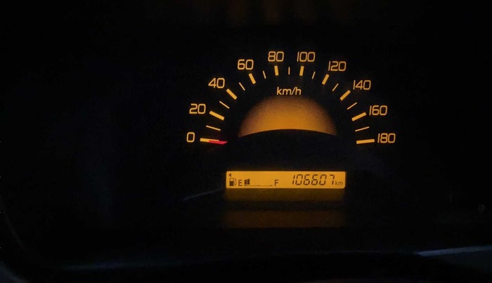 2014 Maruti Wagon R 1.0 LXI, Petrol, Manual, 1,06,635 km, Odometer Image