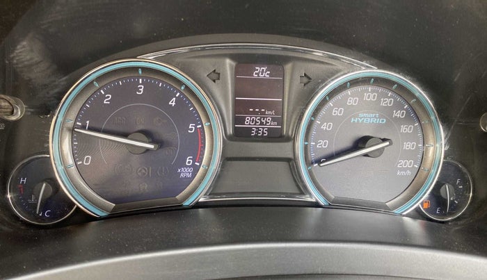 2018 Maruti Ciaz DELTA DIESEL 1.3, Diesel, Manual, 80,544 km, Odometer Image