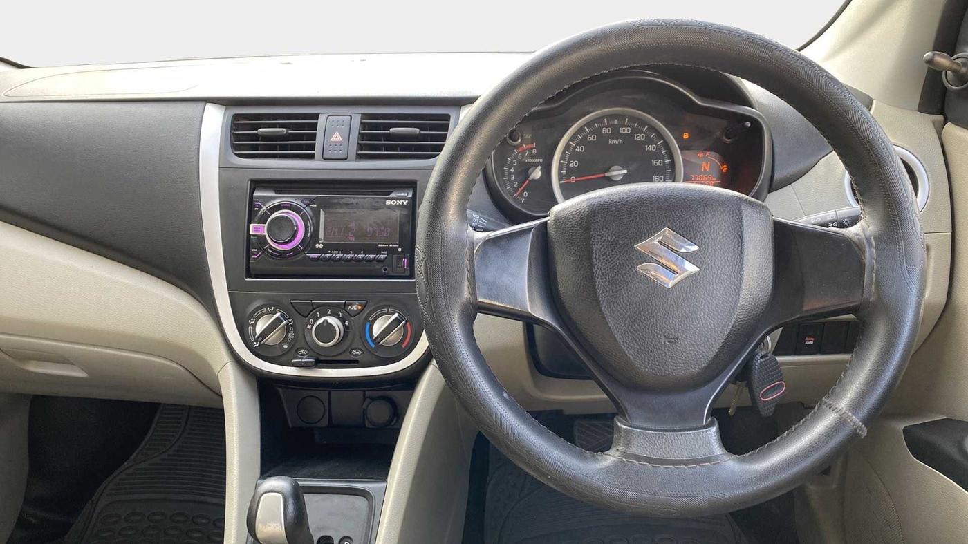 2016 Maruti Celerio VXI AMT, Petrol, Automatic, 77,058 km, Steering Wheel Close Up