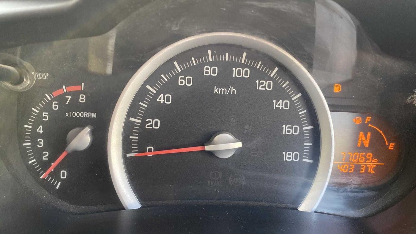 2016 Maruti Celerio VXI AMT, Petrol, Automatic, 77,058 km, Odometer Image