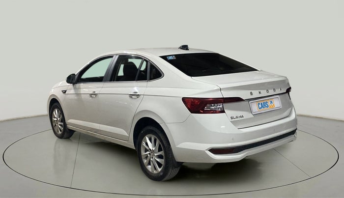 2022 Skoda SLAVIA AMBITION 1.0L TSI MT, Petrol, Manual, 10,985 km, Left Back Diagonal