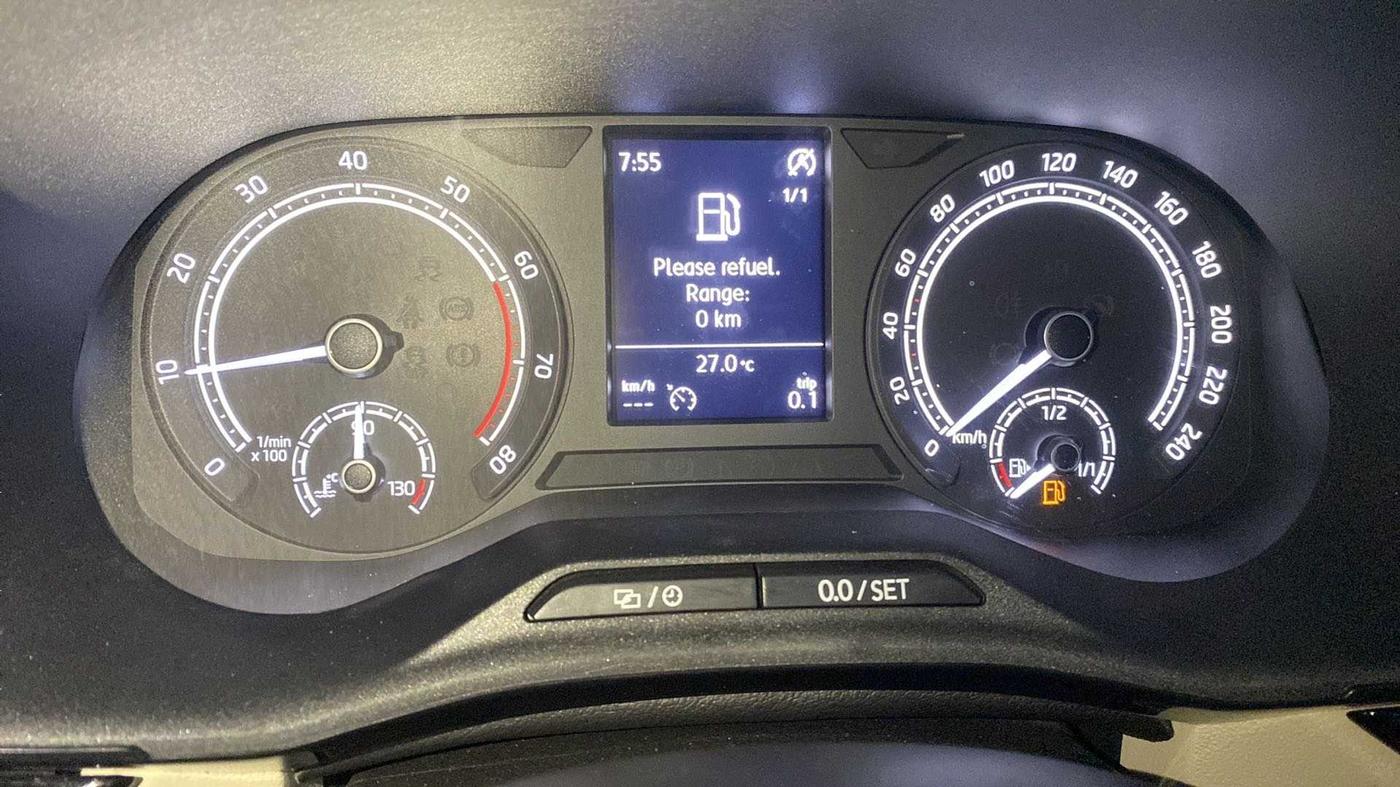 2022 Skoda SLAVIA AMBITION 1.0L TSI MT, Petrol, Manual, 10,985 km, Odometer Image