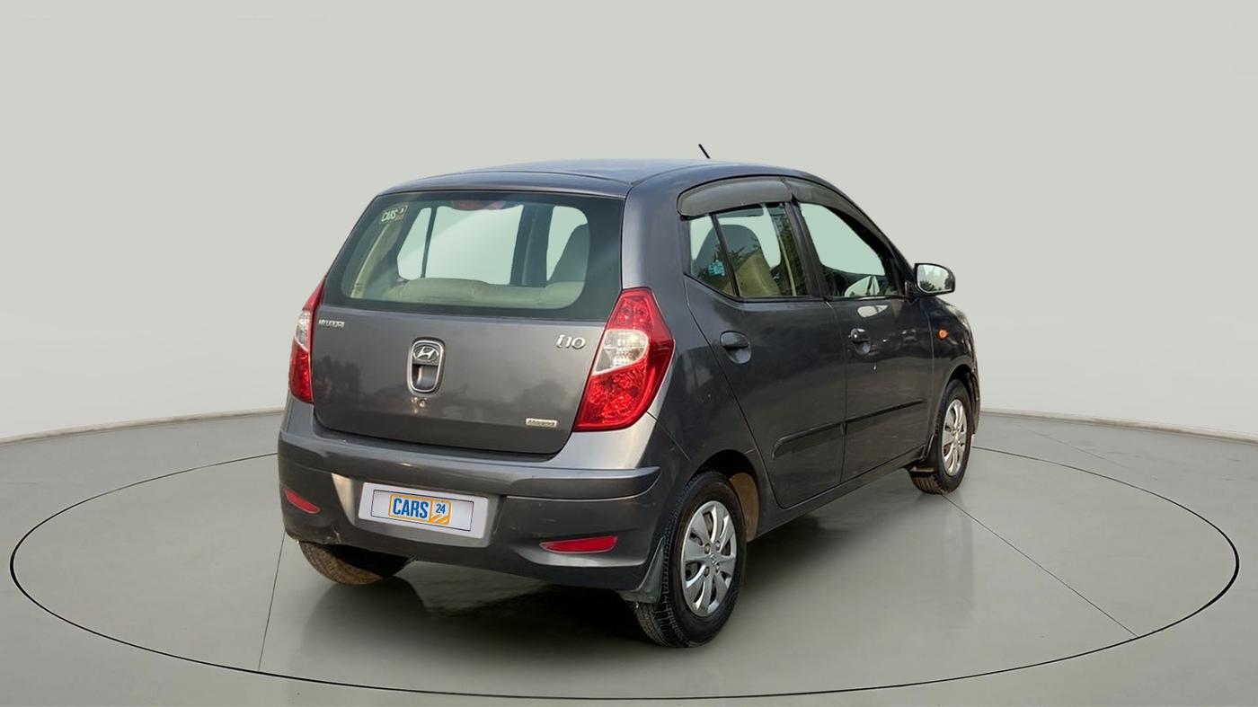 2012 Hyundai i10 MAGNA 1.1, Petrol, Manual, 76,141 km, Right Back Diagonal