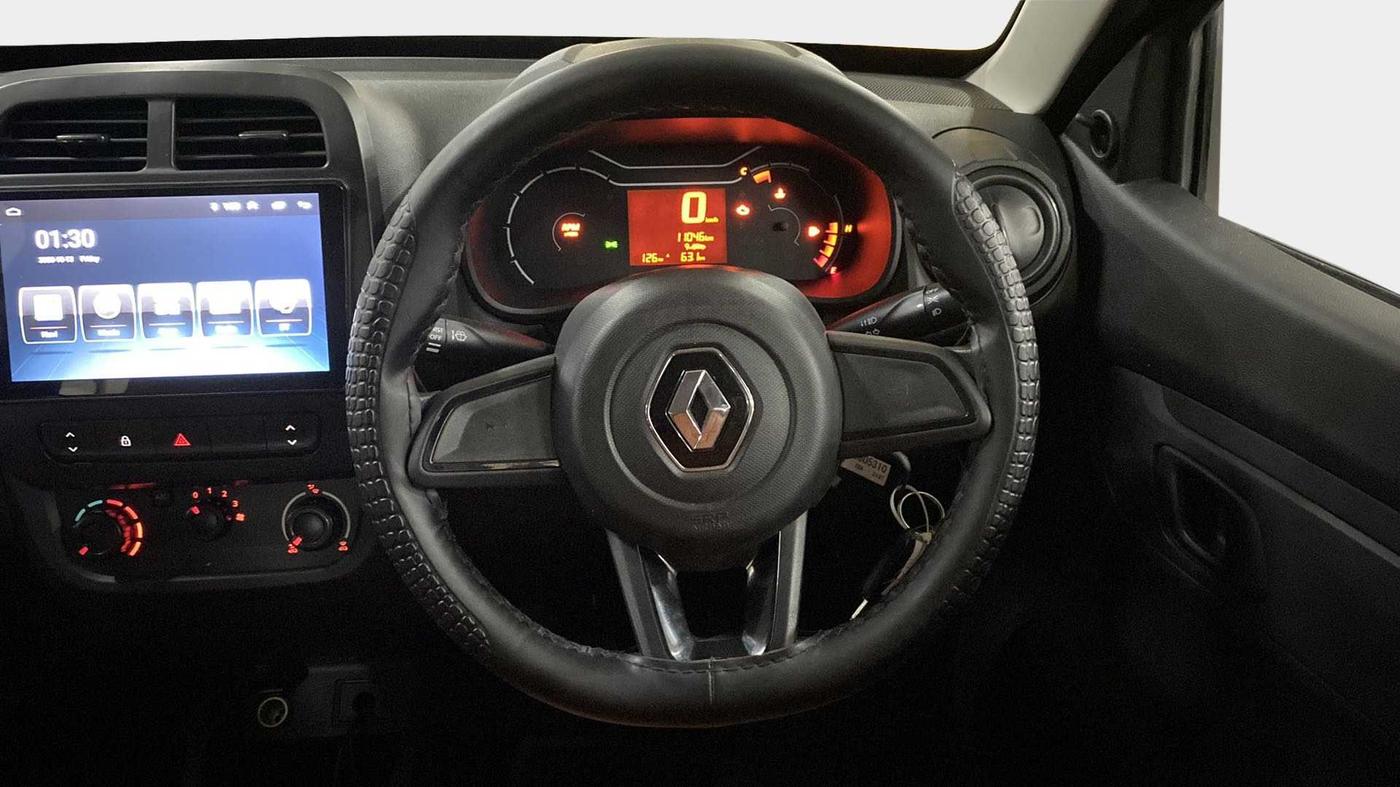 2022 Renault Kwid RXL 0.8 (O), Petrol, Manual, 11,057 km, Steering Wheel Close Up