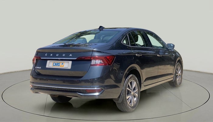 2022 Skoda SLAVIA STYLE 1.5L TSI DSG, Petrol, Automatic, 11,745 km, Right Back Diagonal