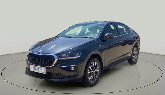 2022 Skoda SLAVIA STYLE 1.5L TSI DSG, Petrol, Automatic, 11,745 km, Left Front Diagonal