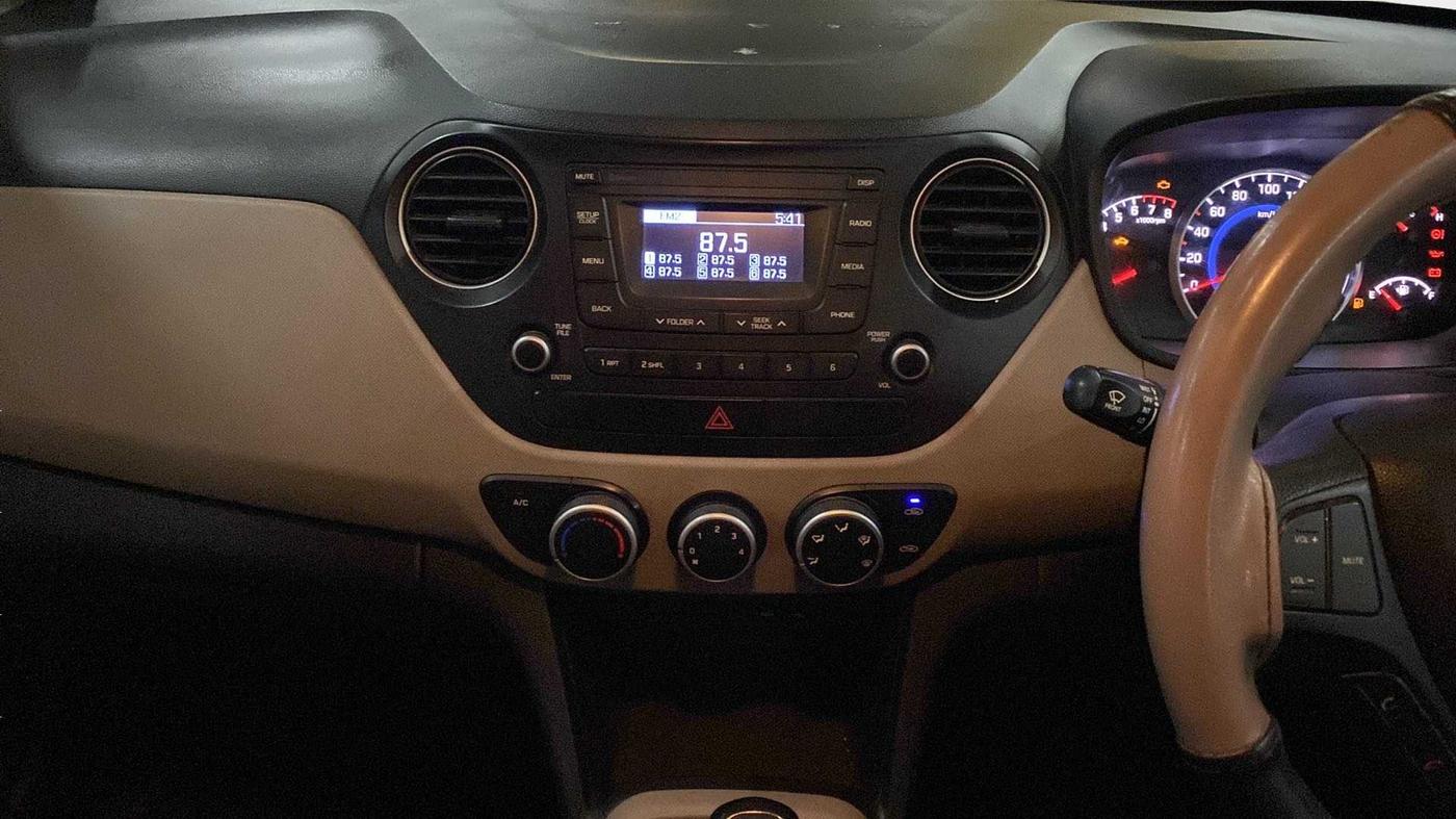 2018 Hyundai Grand i10 MAGNA 1.2 KAPPA VTVT, CNG, Manual, 87,408 km, Air Conditioner