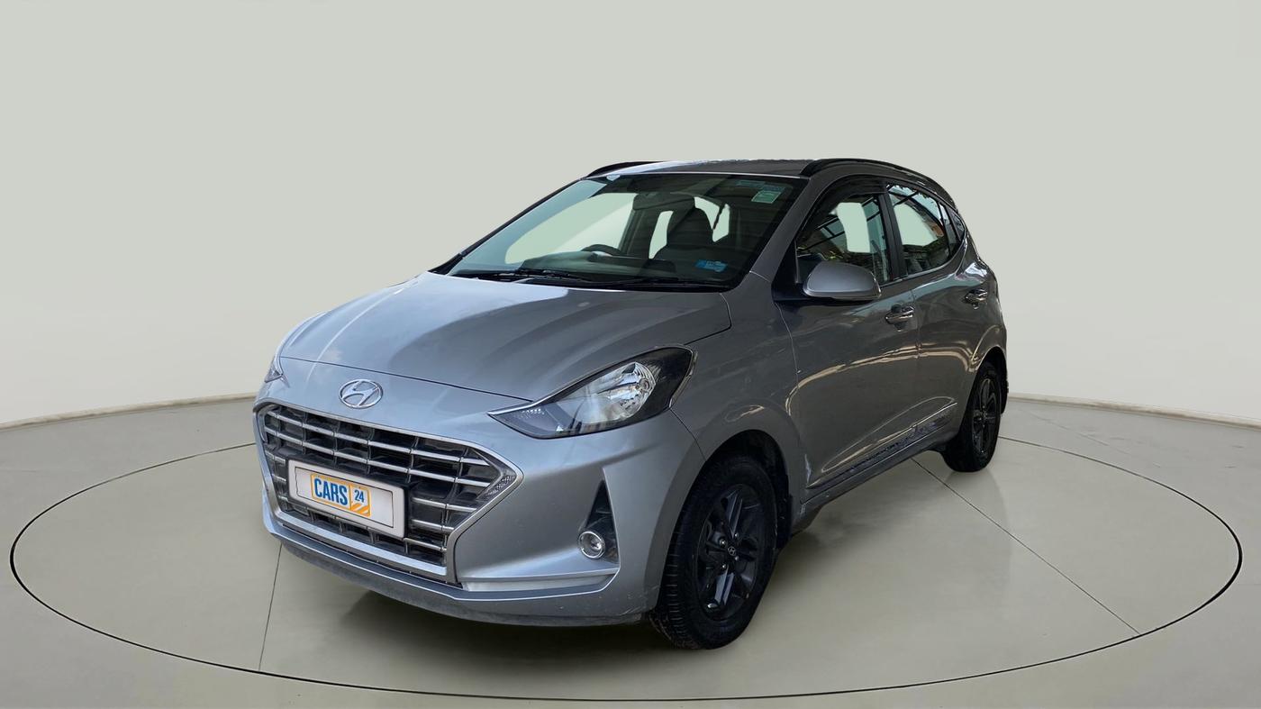 2021 Hyundai GRAND I10 NIOS SPORTZ 1.2 KAPPA VTVT, Petrol, Manual, 32,054 km, Left Front Diagonal