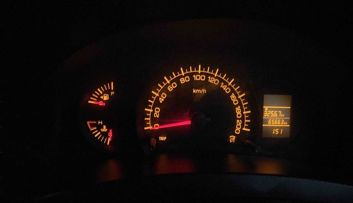 2013 Maruti Swift LXI, Petrol, Manual, 65,672 km, Odometer Image