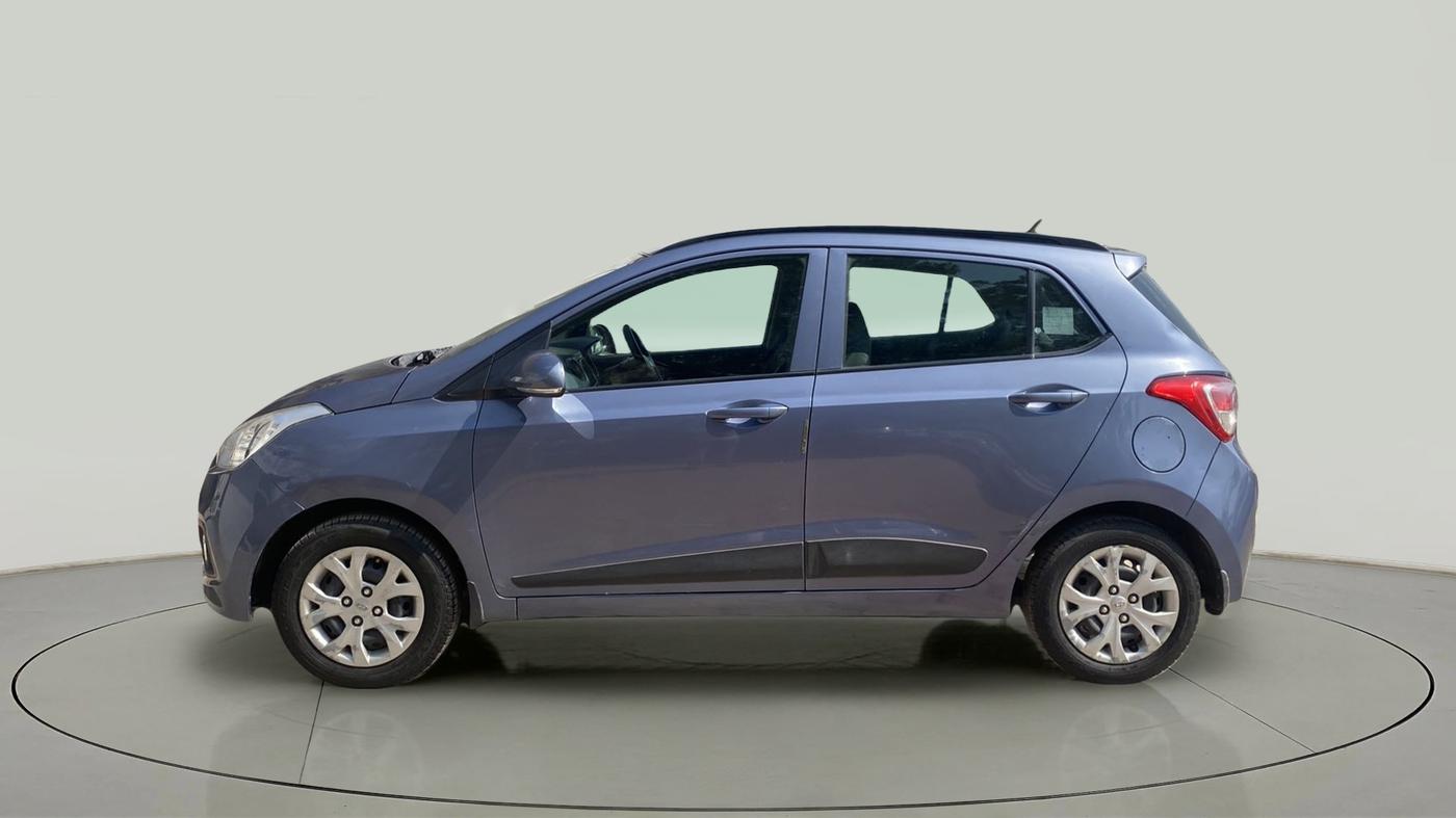 2016 Hyundai Grand i10 SPORTZ 1.2 KAPPA VTVT, CNG, Manual, 97,129 km, Left Side