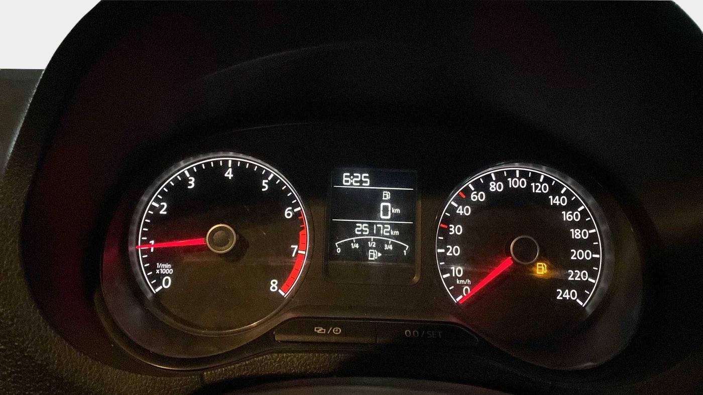 2019 Volkswagen Ameo COMFORTLINE 1.0L, Petrol, Manual, 25,201 km, Odometer Image