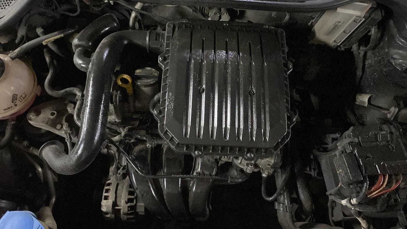 2019 Volkswagen Ameo COMFORTLINE 1.0L, Petrol, Manual, 25,201 km, Open Bonet