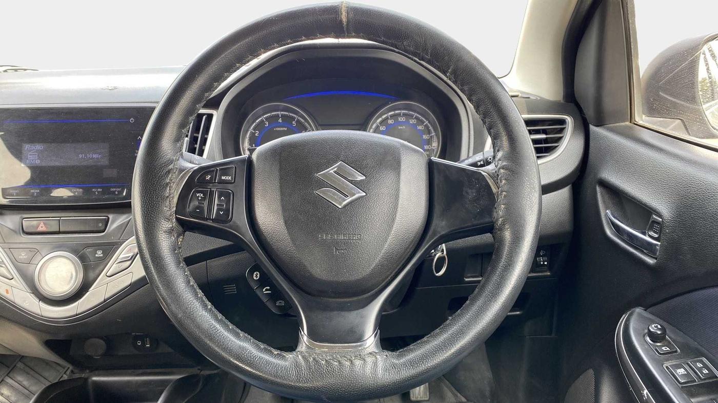 2019 Maruti Baleno DELTA PETROL 1.2, Petrol, Manual, 62,122 km, Steering Wheel Close Up