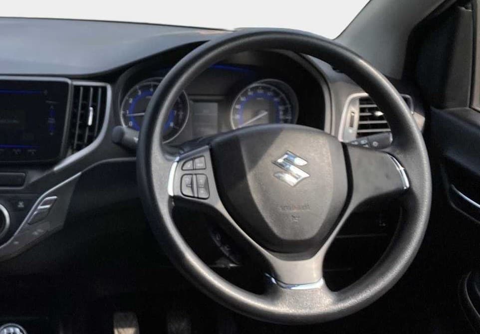 2021 Maruti Baleno DELTA PETROL 1.2, Petrol, Manual, 27,679 km, Steering Wheel Close Up