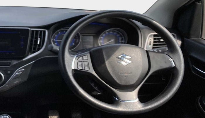 2021 Maruti Baleno DELTA PETROL 1.2, Petrol, Manual, 27,679 km, Steering Wheel Close Up