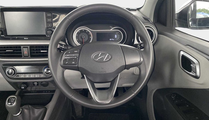 2022 Hyundai GRAND I10 NIOS ASTA 1.2 KAPPA VTVT, Petrol, Manual, 18,197 km, Steering Wheel Close Up