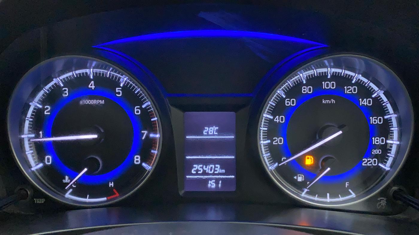 2017 Maruti Baleno DELTA PETROL 1.2, Petrol, Manual, 25,403 km, Odometer Image
