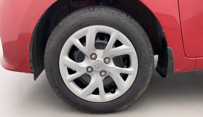 2018 Hyundai Grand i10 MAGNA 1.2 KAPPA VTVT, Petrol, Manual, 21,476 km, Left Front Wheel