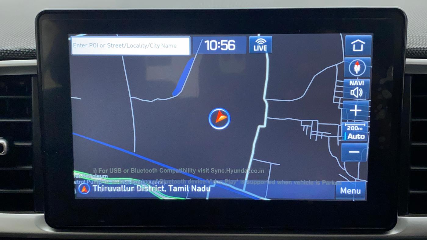 2019 Hyundai VENUE SX 1.0 (O) TURBO, Petrol, Manual, 47,417 km, Navigation System