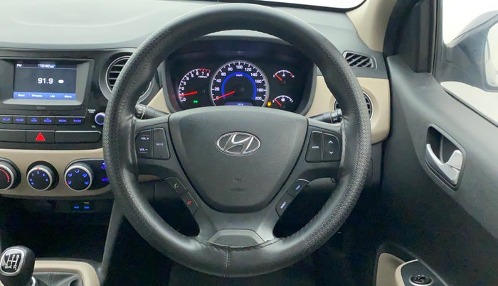 2017 Hyundai Grand i10 SPORTZ 1.2 KAPPA VTVT, Petrol, Manual, 49,325 km, Steering Wheel Close Up