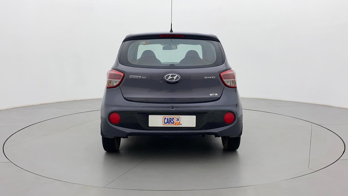 2017 Hyundai Grand i10 SPORTZ 1.2 KAPPA VTVT, Petrol, Manual, 49,325 km, Back/Rear