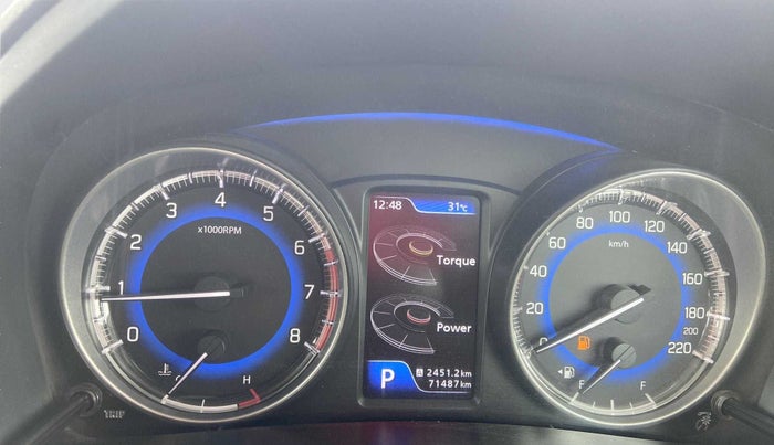 2016 Maruti Baleno ZETA CVT PETROL 1.2, Petrol, Automatic, 71,475 km, Odometer Image