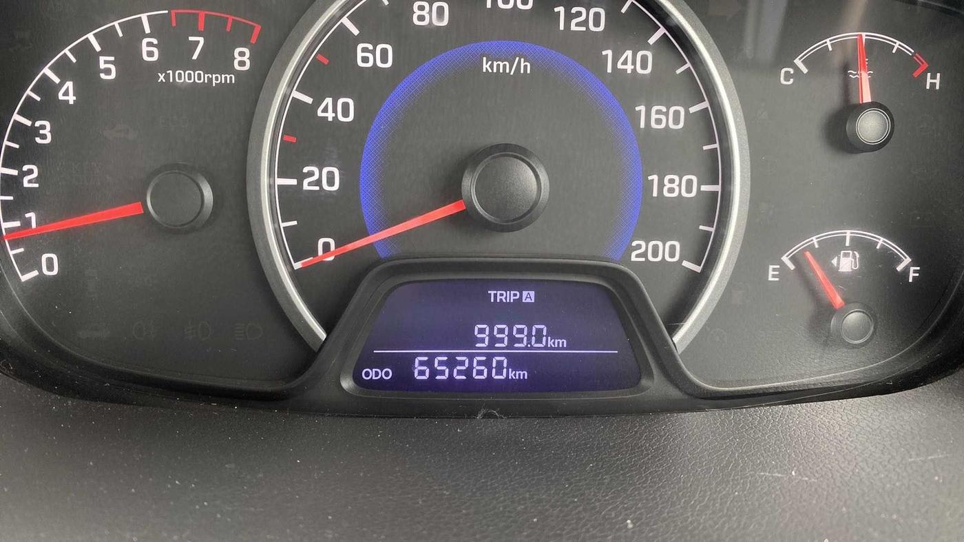 2017 Hyundai Grand i10 MAGNA 1.2 KAPPA VTVT, Petrol, Manual, 65,246 km, Odometer Image
