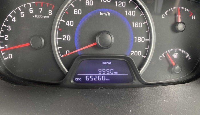 2017 Hyundai Grand i10 MAGNA 1.2 KAPPA VTVT, Petrol, Manual, 65,246 km, Odometer Image