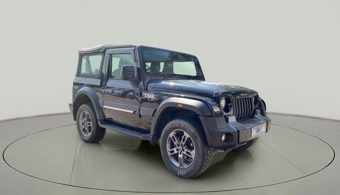 2021 Mahindra Thar LX  P 4WD AT CONVERTIBLE, Petrol, Automatic, 28,236 km, Right Front Diagonal